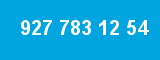 927 783 12 54 927 783 12 54
